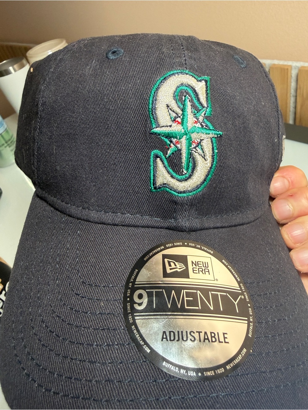 Seattle Mariners Navy 9TWENTY Adjustable Hat